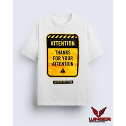 Attention Drop Shoulder T-Shirt