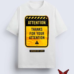 Attention Drop Shoulder T-Shirt