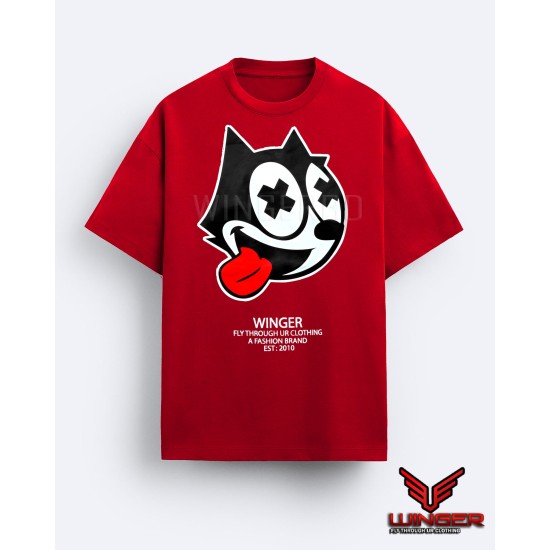 Attention Drop Shoulder T-Shirt