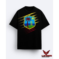 West Indies Cricket Core Drop Shoulder T-Shirt